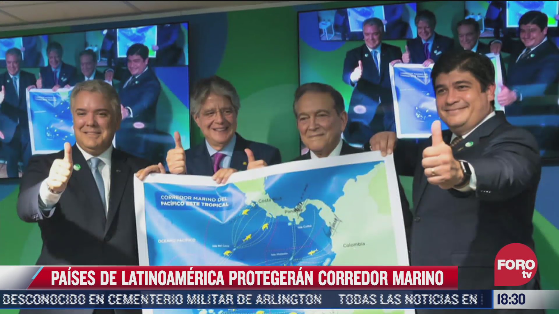 paises de latinoamerica firman convenio para proteger al oceano pacifico