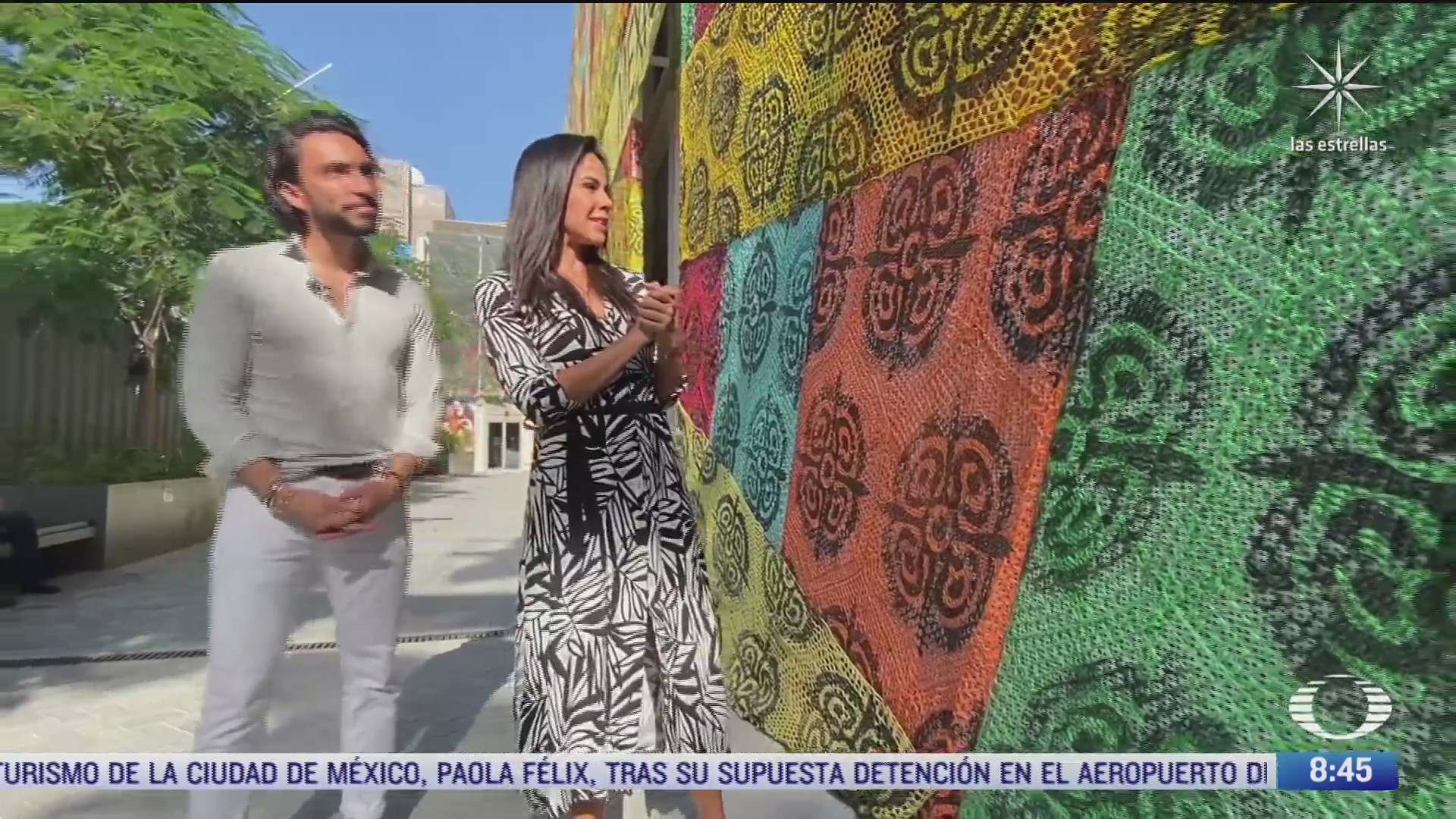 paola rojas entrevista al mexicano bernardo noval en la expo dubai