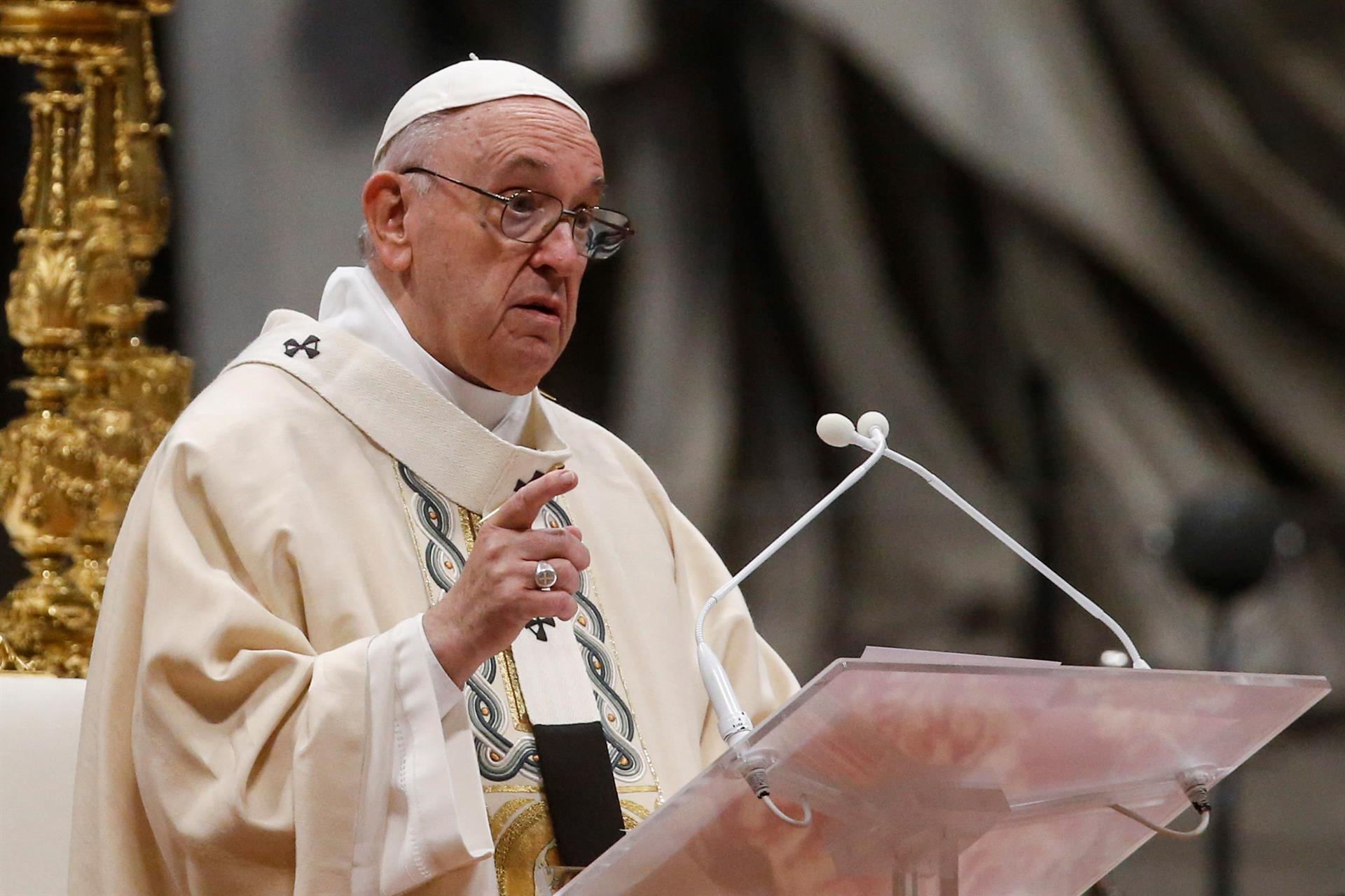 Papa Francisco invita a jóvenes a ser 'la conciencia crítica de la sociedad'