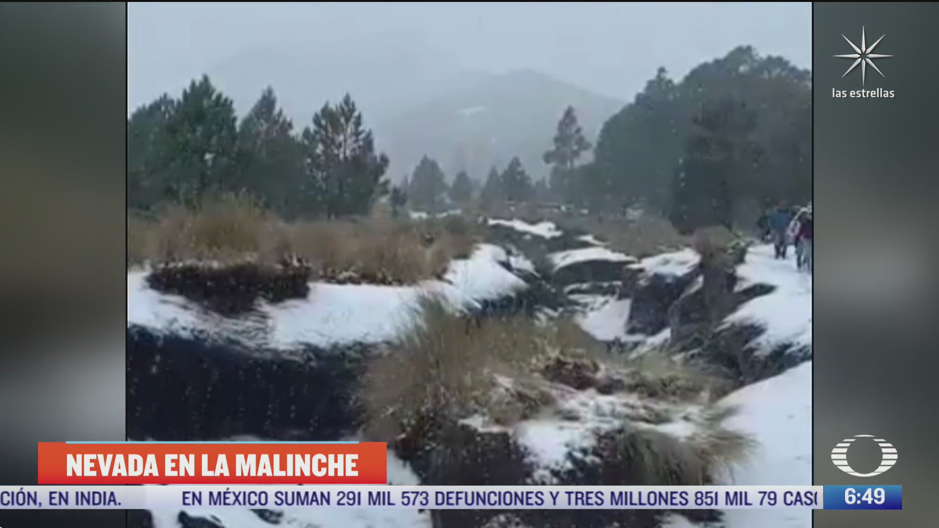 parque nacional la malinche registra primera nevada de la temporada