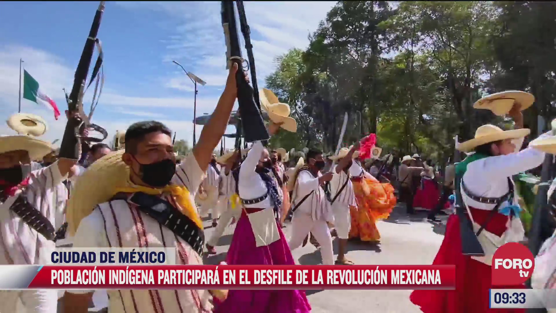 por primera vez participaran representantes de los pueblos indigenas en desfile de la revolucion mexicana