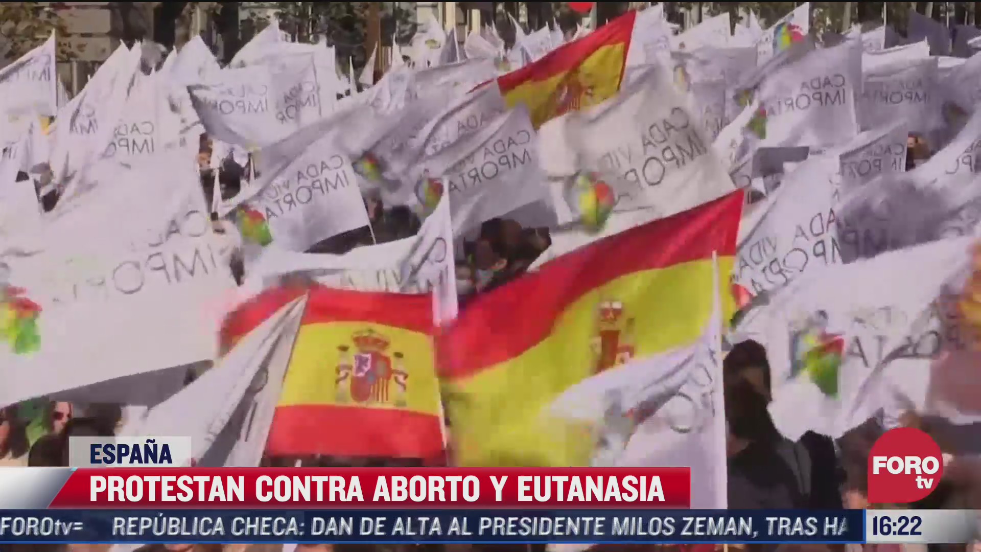 protestan contra aborto y eutanasia en espana