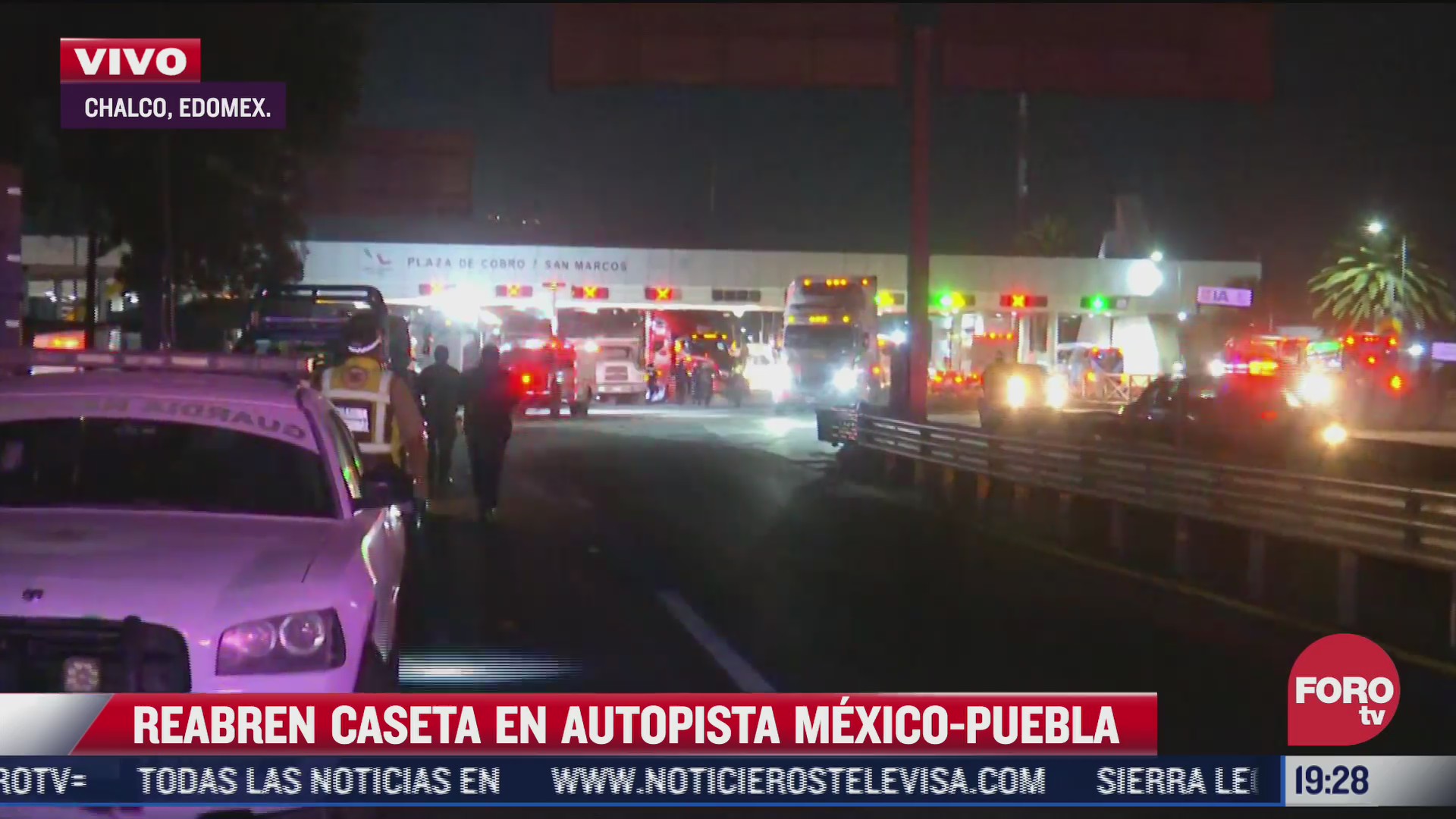 reabren carretera mexico puebla tras accidente
