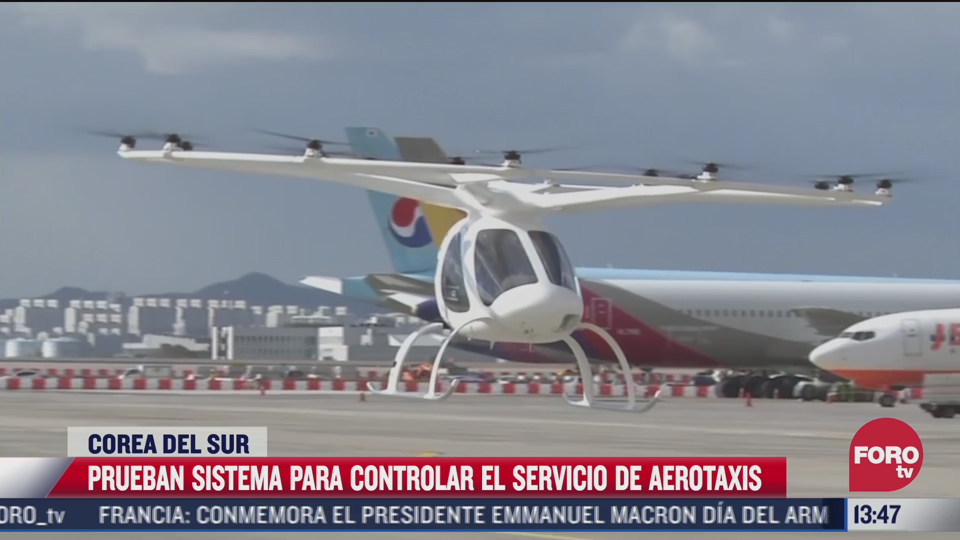 realizan primeras pruebas del aerotaxi que volara en corea del sur