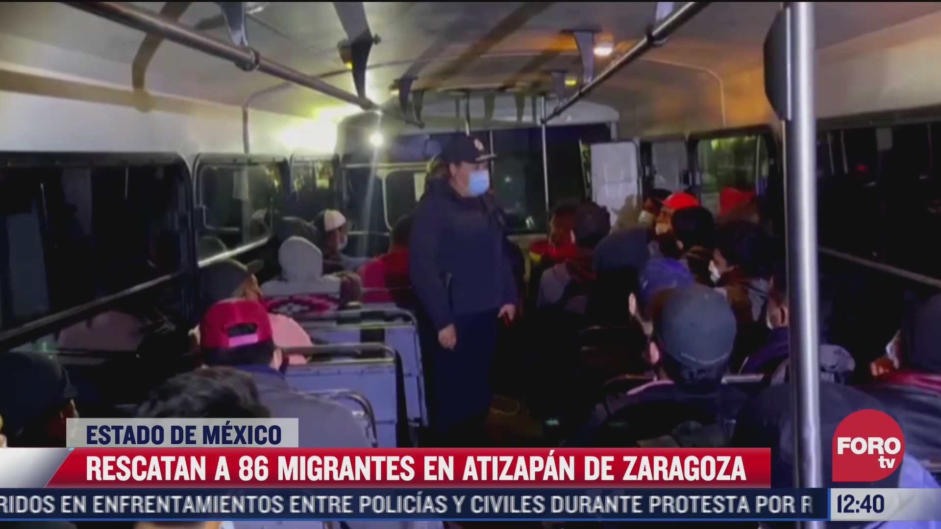 rescatan a 86 migrantes centroamericanos en atizapan de zaragoza
