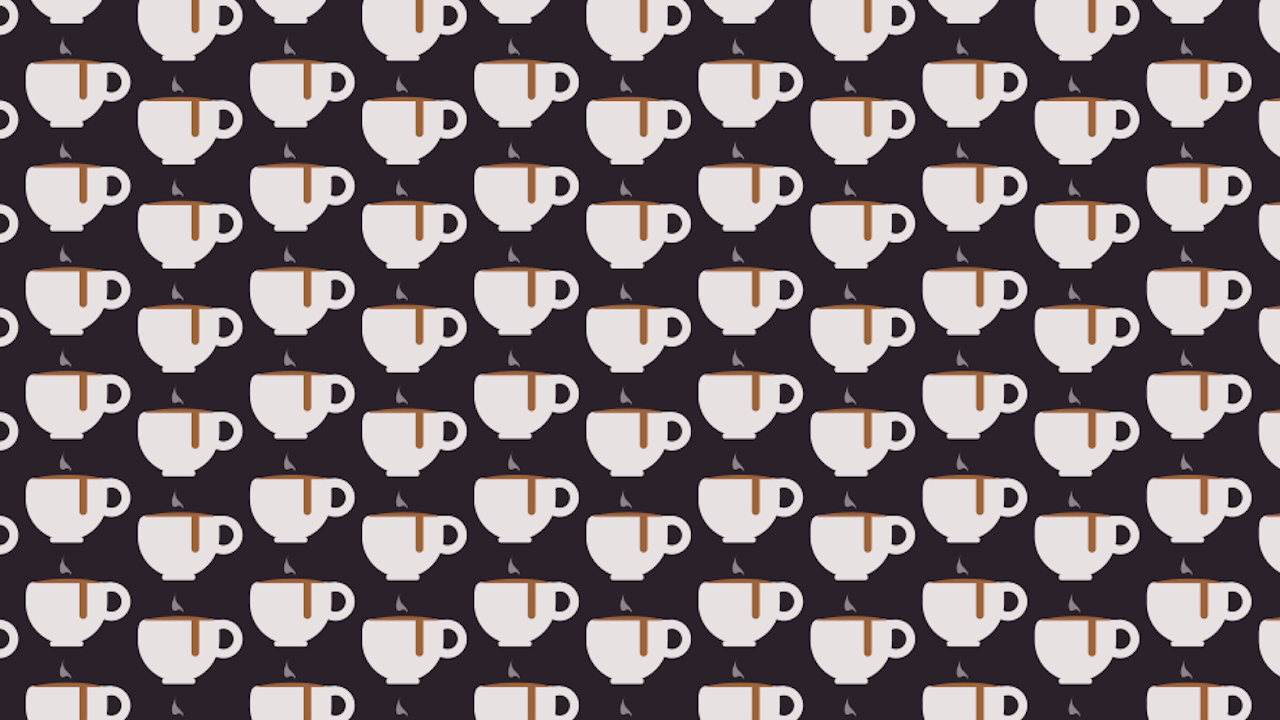 Reto visual tazas café derramado