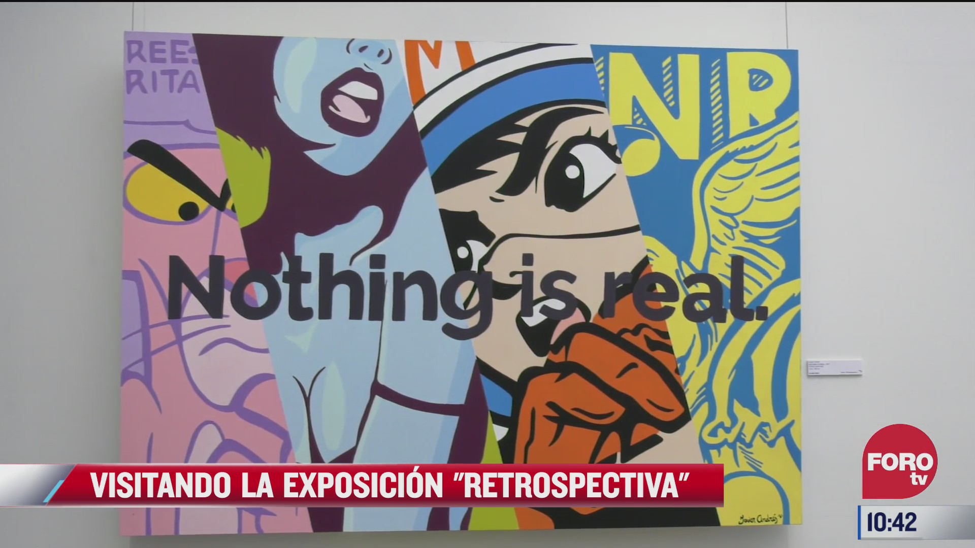 retrospectiva expo que exhibe 32 obras de arte pop
