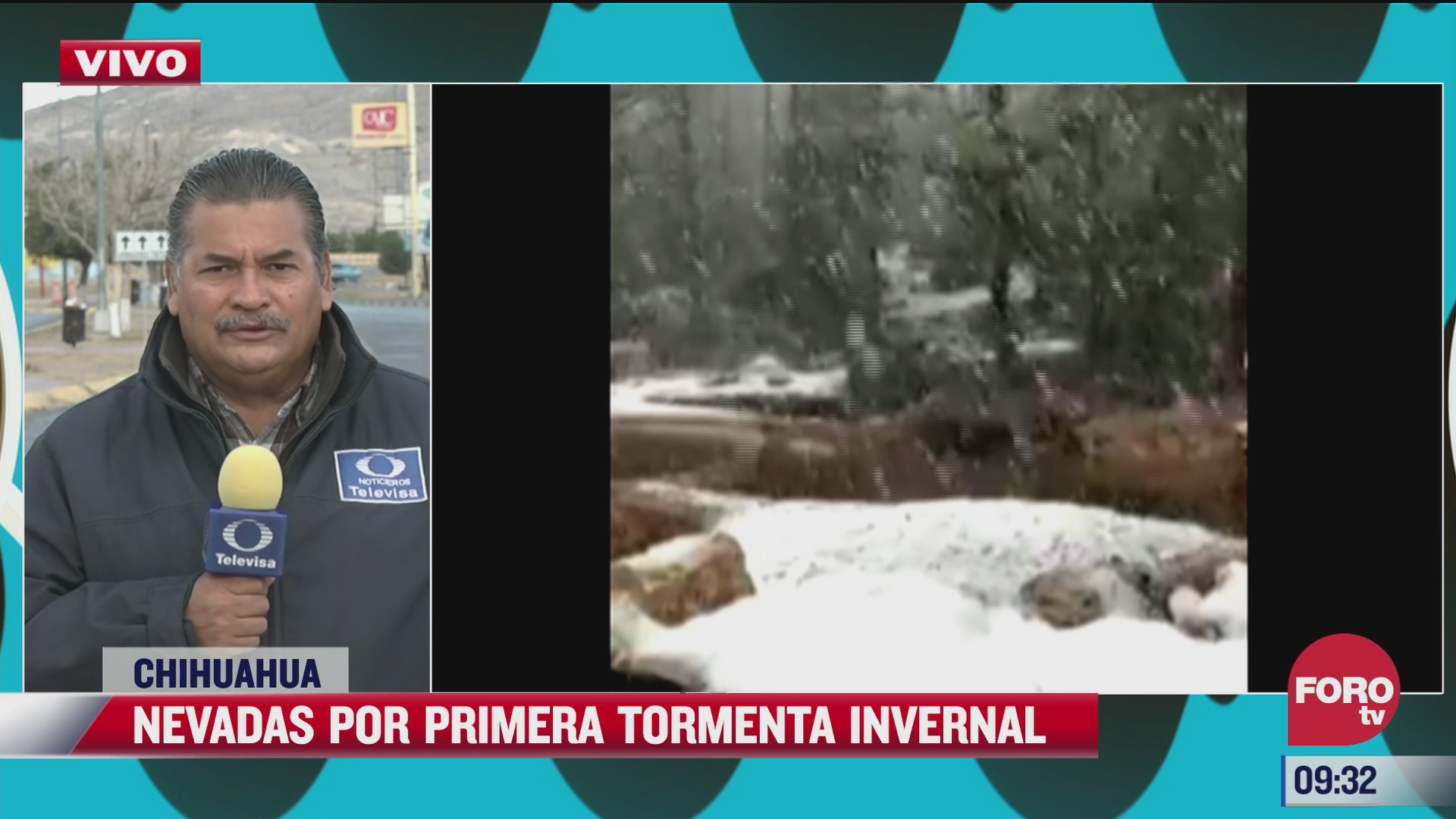 se registran nevadas en chihuahua por primera tormenta invernal