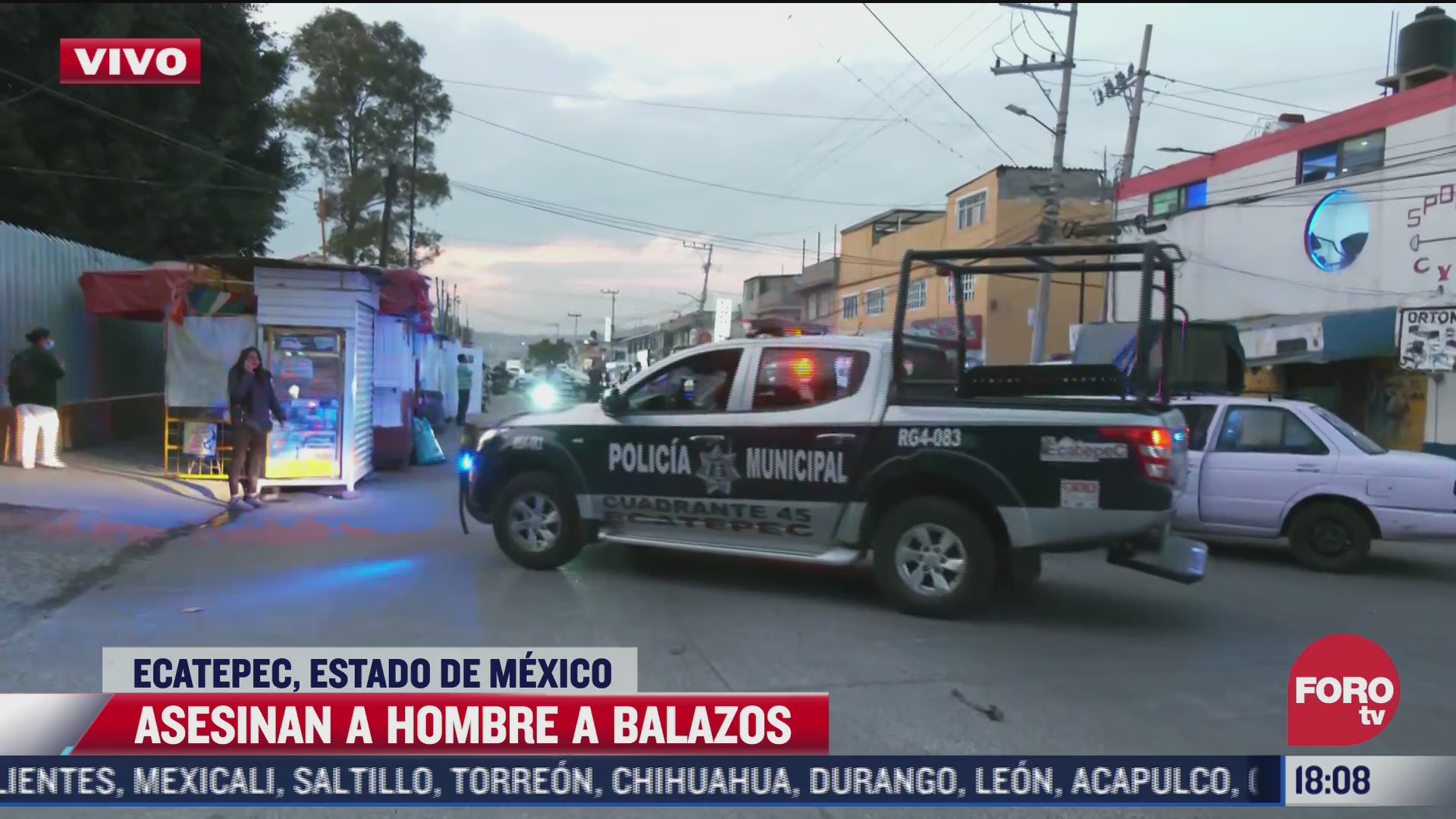 se reporta un asesinato en ecatepec