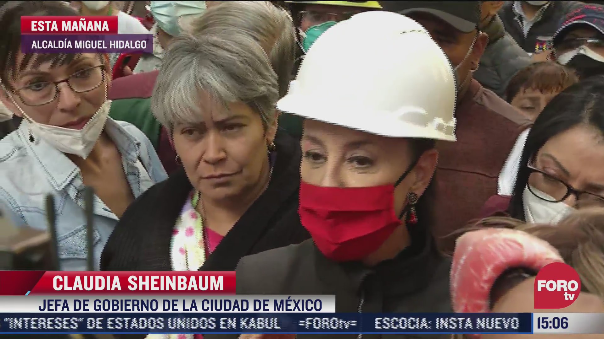sheinbaum anuncia apoyos para afectados de explosion