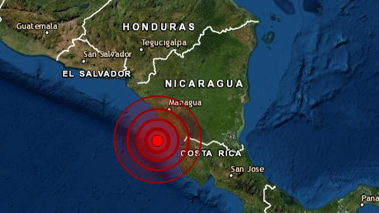 Sismo de magnitud 6.3 sacude Nicaragua, no reportan daños