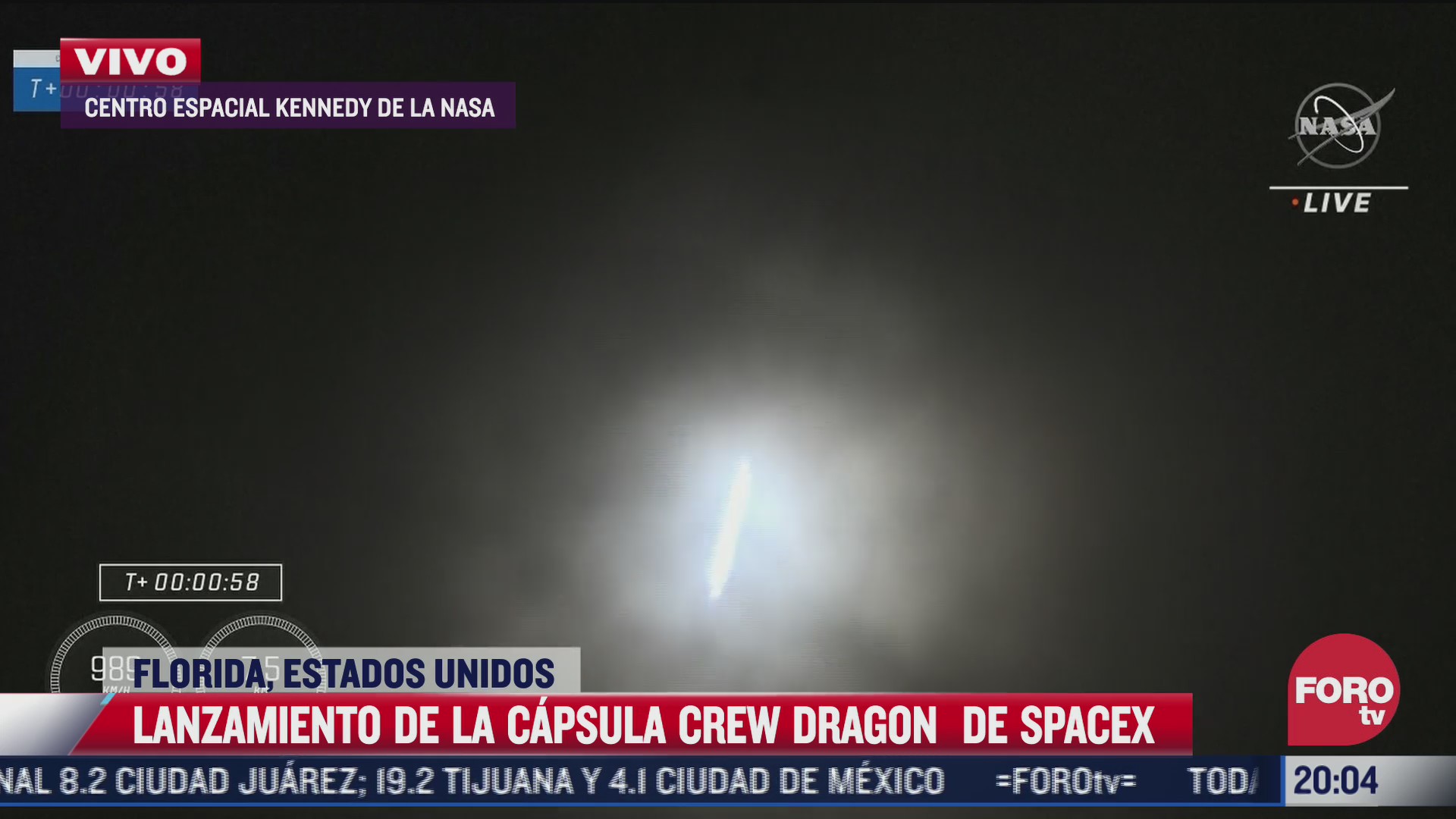 spacex completa lanzamiento de capsula dragon a la estacion espacial internacional