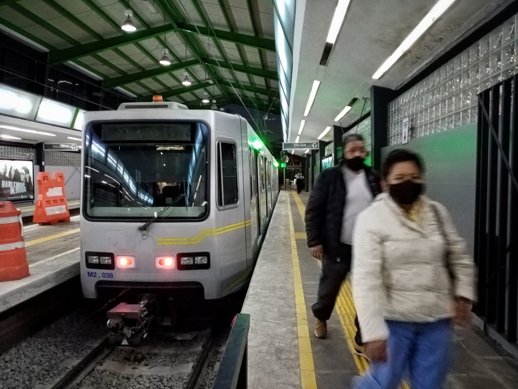 Servicio del tren ligero en la Ciudad de México (Cuartoscuro)