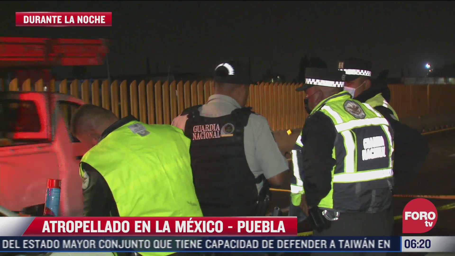un hombre muere atropellado sobre la autopista mexico puebla