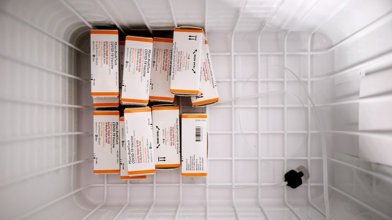 Vacunas contra covid de Pfizer (Getty Images)