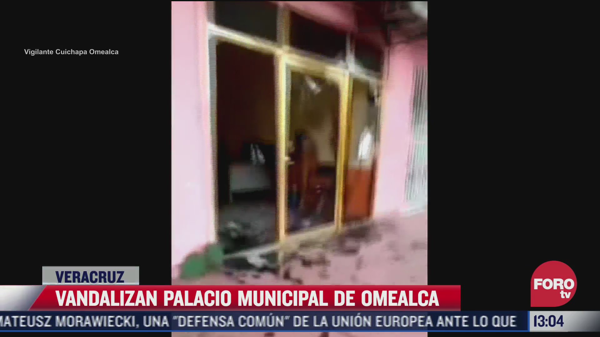 vandalizan palacio municipal de omealca veracruz