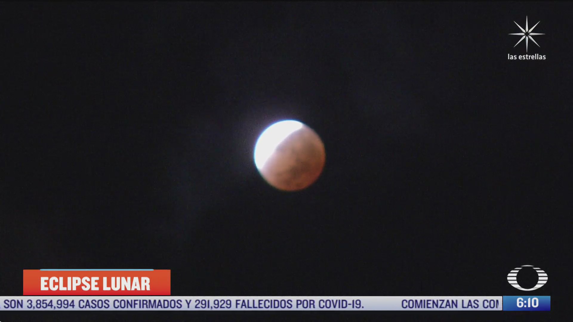 video espectacular eclipse de luna el mas largo en 600 anos