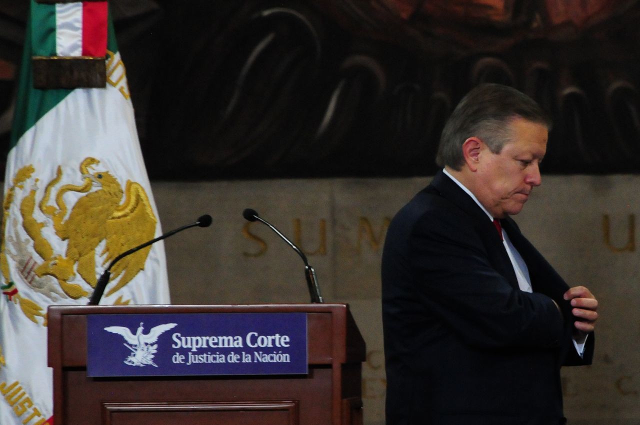 Arturo Zaldívar como ministro presidente del máximo tribunal del país