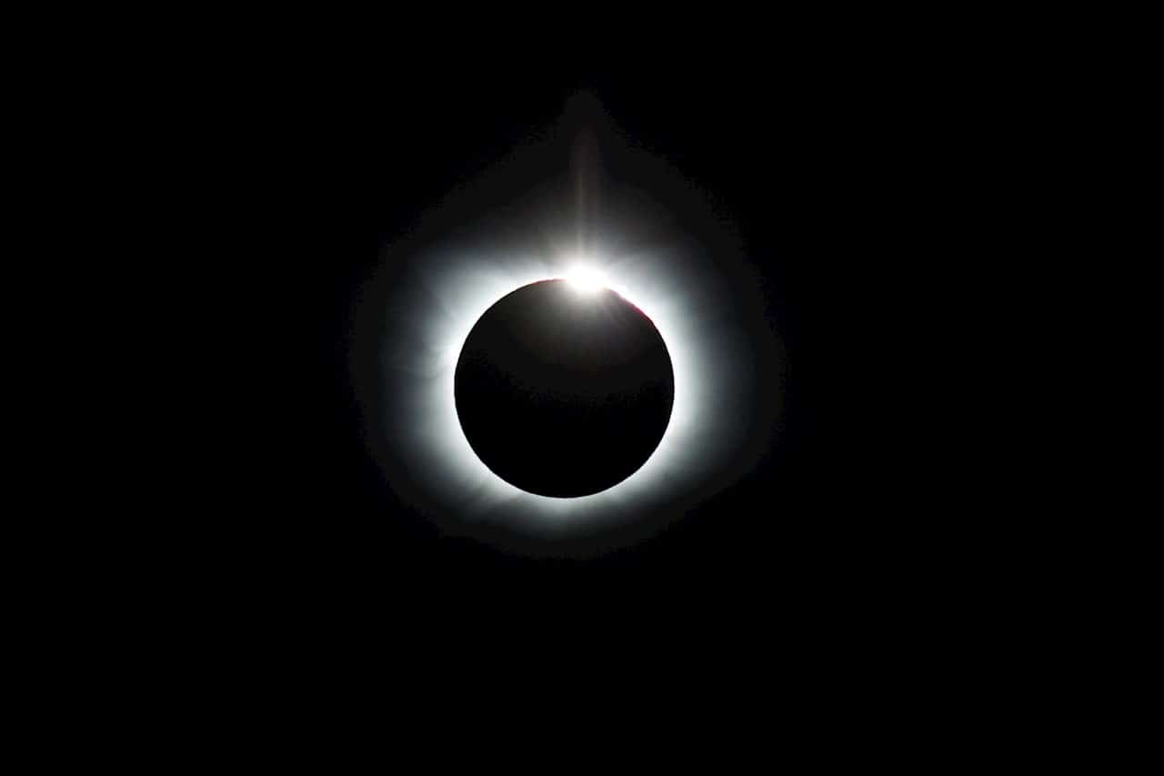 Eclipse solar en el Polo Sur
