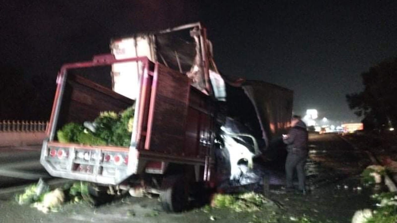 Accidente en la autopista México-Puebla deja tres muertos