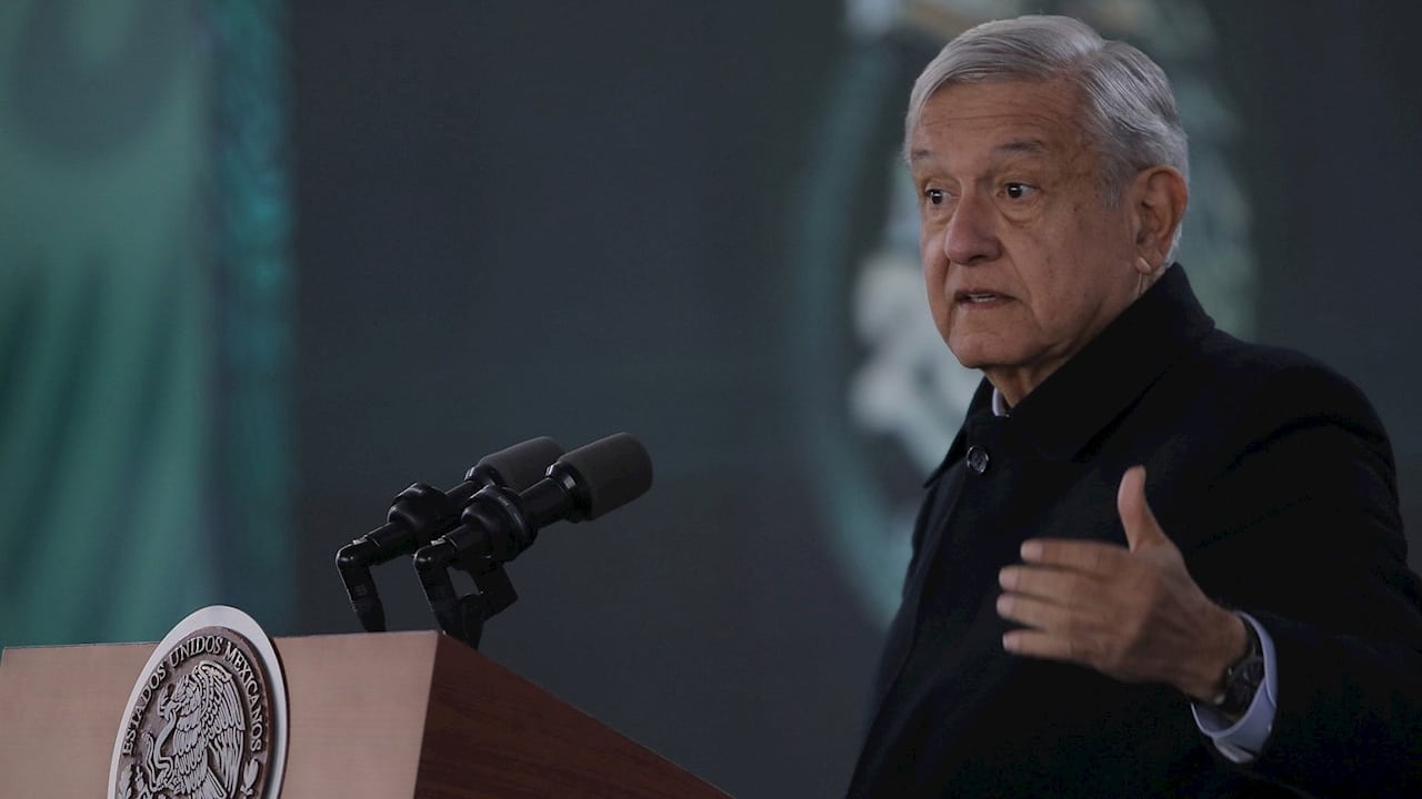 El presidente Andrés Manuel López Obrador en conferencia de prensa desde Morelia, MichoacáN