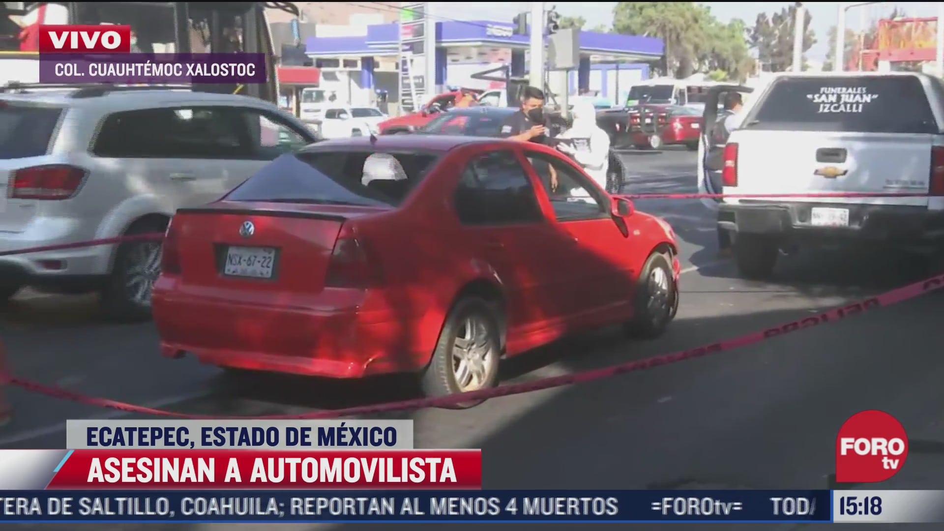 asesinan a automovilista en ecatepec edomex