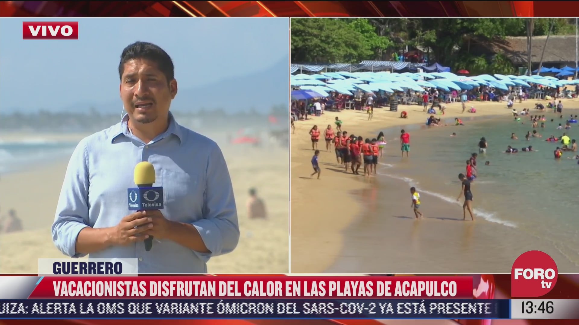 autoridades de acapulco piden a visitantes extremar precauciones por calor