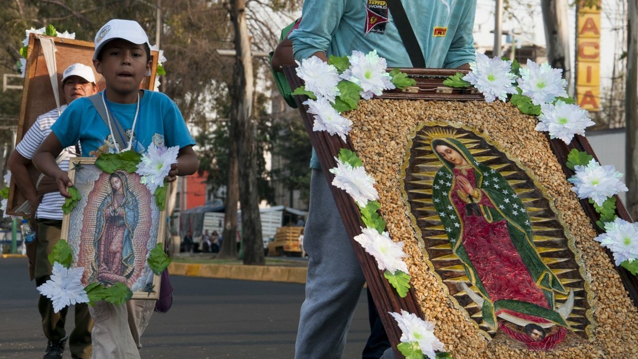 Millones de peregrinos se dirigen a la Basílica de Guadalupe
