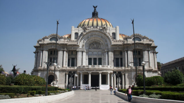 Fotografía del Palacio de Bellas Artes
