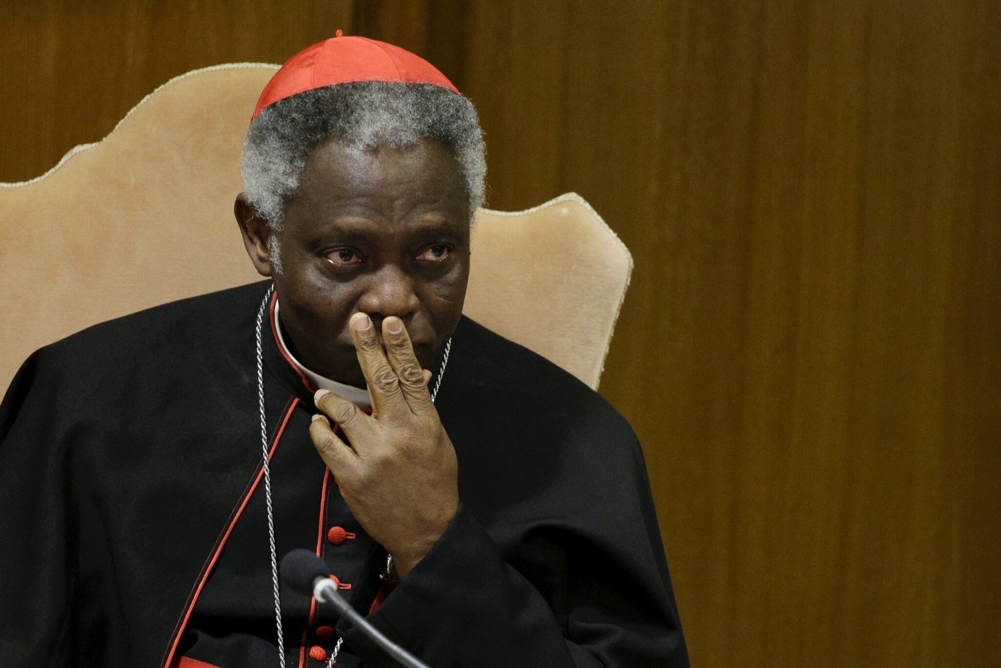 Cardenal africano de alto rango en el Vaticano ofrece abruptamente su renuncia: fuentes FOTO Reuters