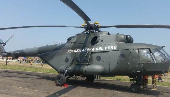 Desaparece helicóptero militar en Perú cuando cruzaba los Andes
