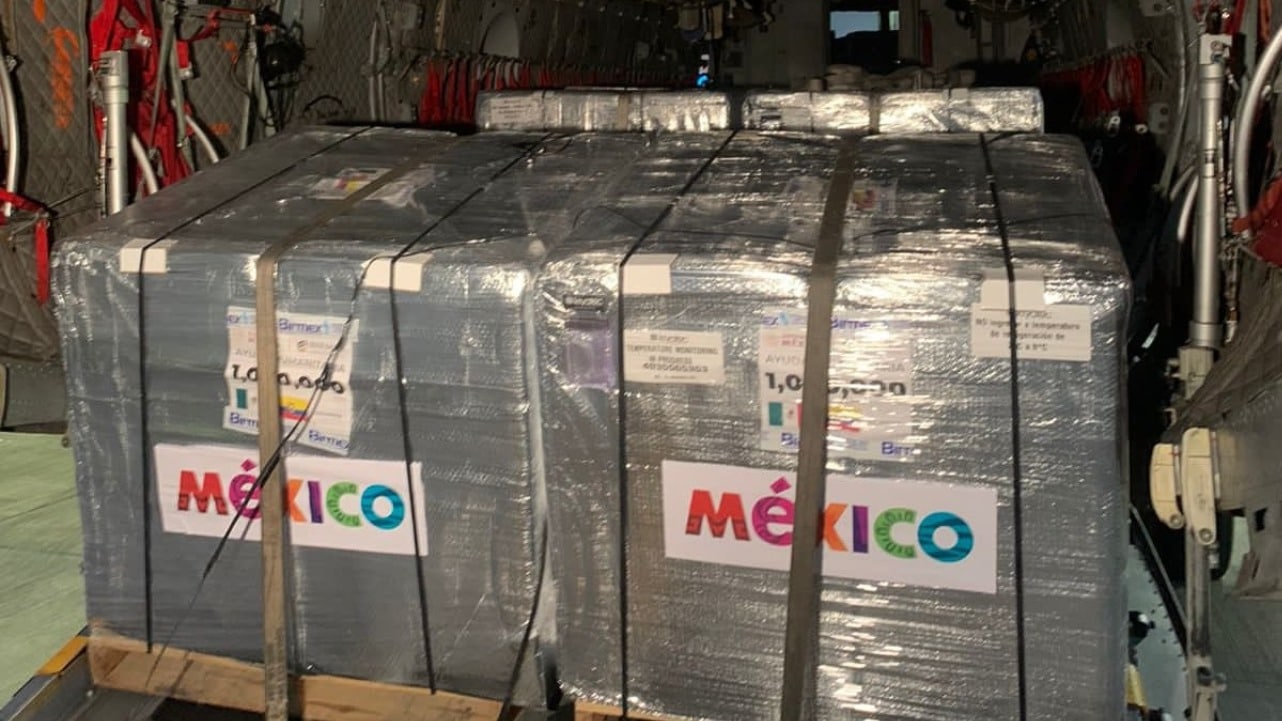 México dona un millón de vacunas covid a Ecuador
