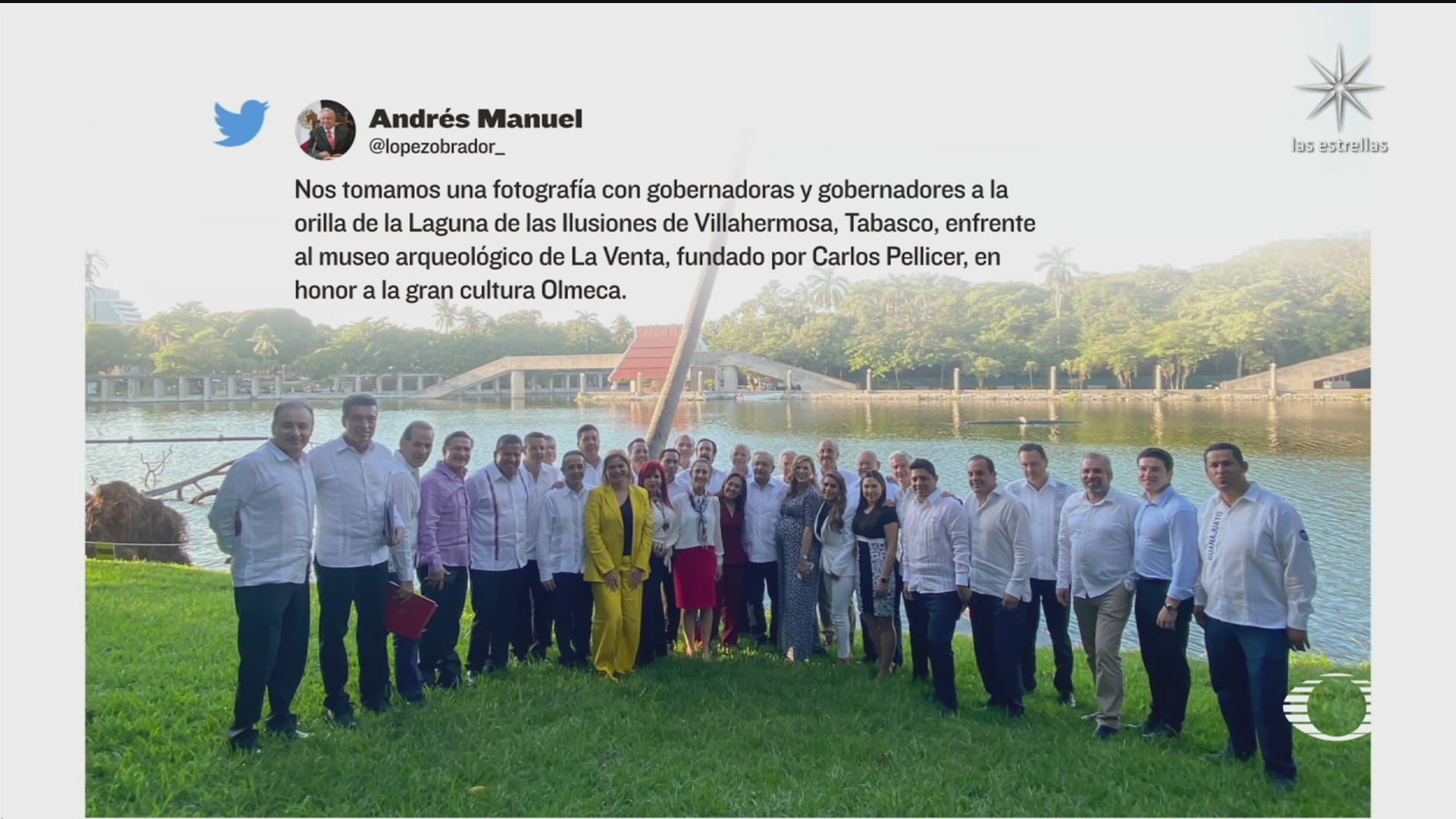 Gobernadores se reúnen con AMLO en Villahermosa, Tabasco