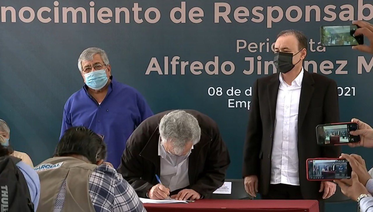 Gobierno federal ofrece disculpa pública por desaparición de periodista Alfredo Jiménez Mota en Sonora.