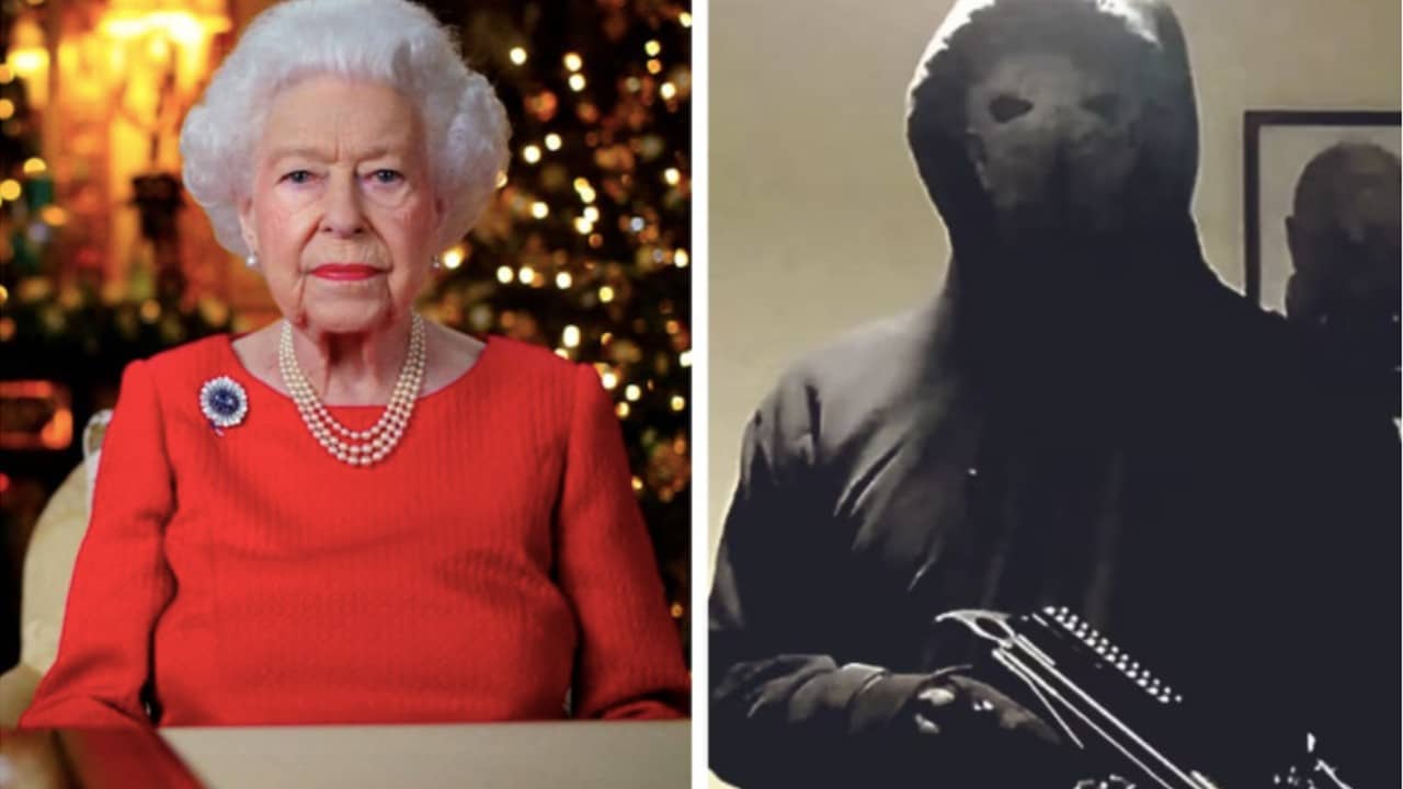 Hombre armado que se infiltró al castillo de Windsor quería asesinar a la reina, según un video