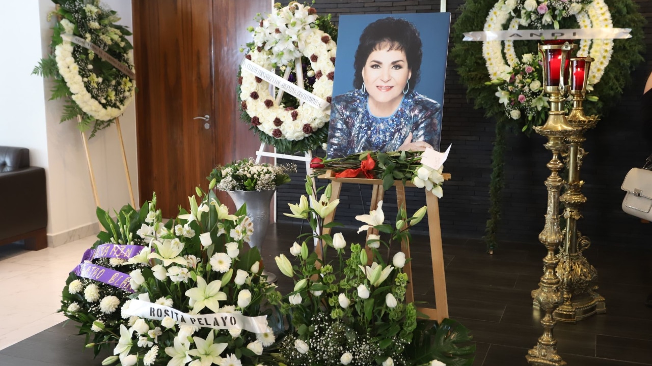 Imágenes del funeral de la actriz Carmen Salinas en Gayosso