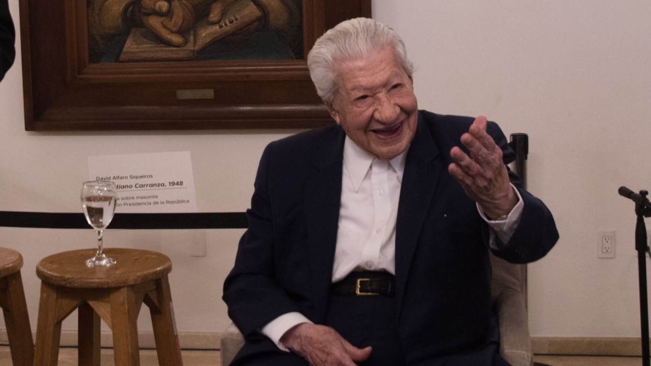 Ignacio López Tarso tiene la edad de 96 años