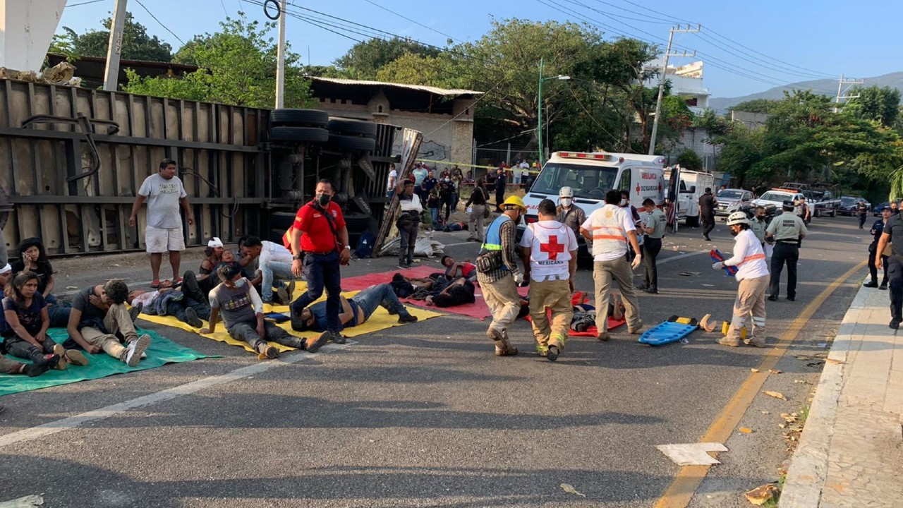 INM lamenta 49 migrantes muertos en trágico accidente ocurrido en Chiapas