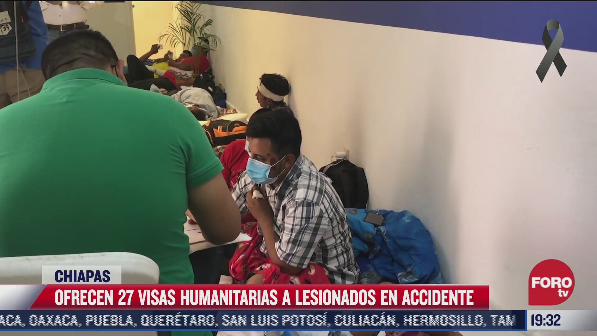 inm ofrece 27 visas humanitarias a lesionados en accidente en chiapas