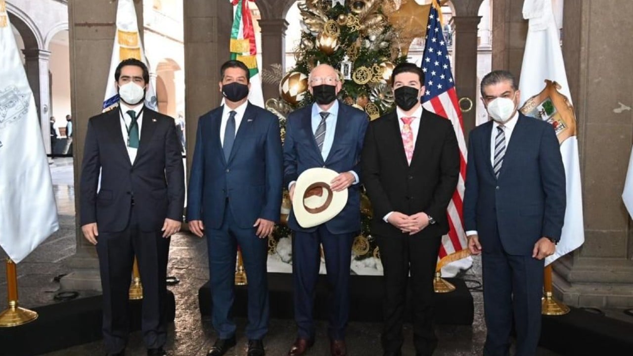 Gobernadores del Noreste se reúnen con Ken Salazar, embajador de EEUU en México