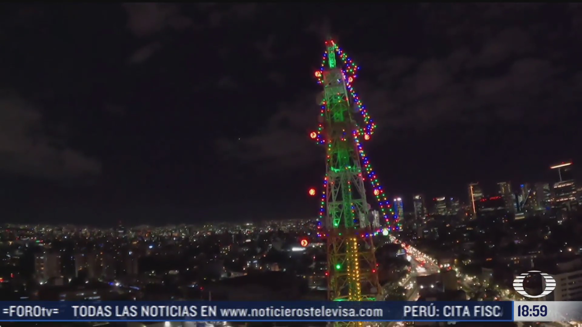 llega la navidad a televisa chapultepec