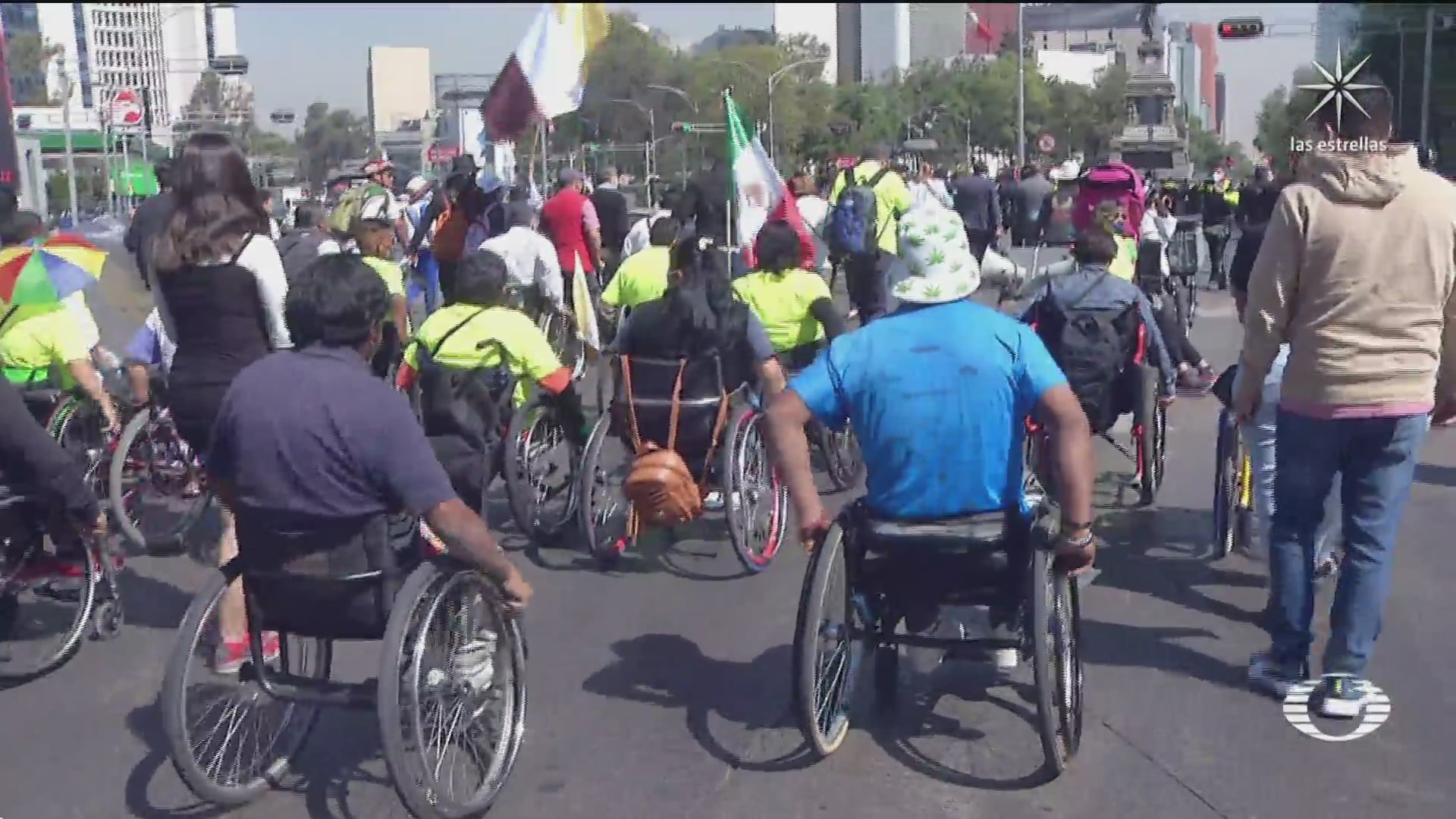 marcha anual por el dia internacional de las personas con discapacidad