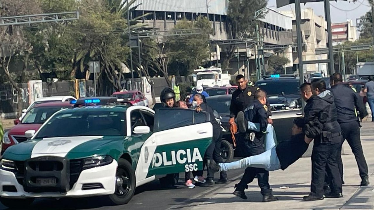 Margarita García denuncia abuso policiaco