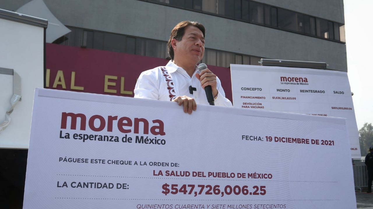 Presidente de Morena pide agilizar juicio político a los consejeros del INE