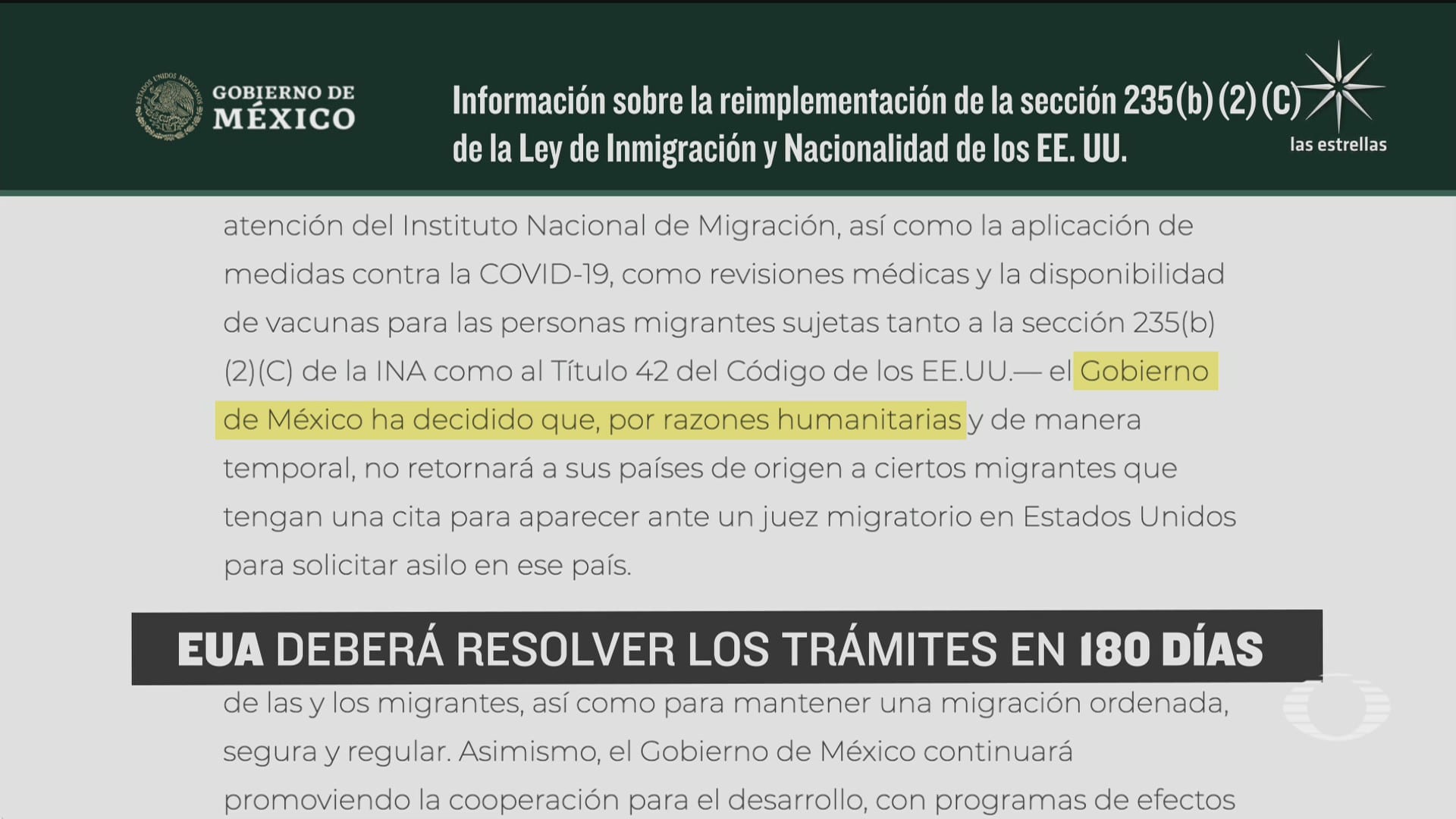 mexico acepta recibir a migrantes como parte del programa quedate en mexico