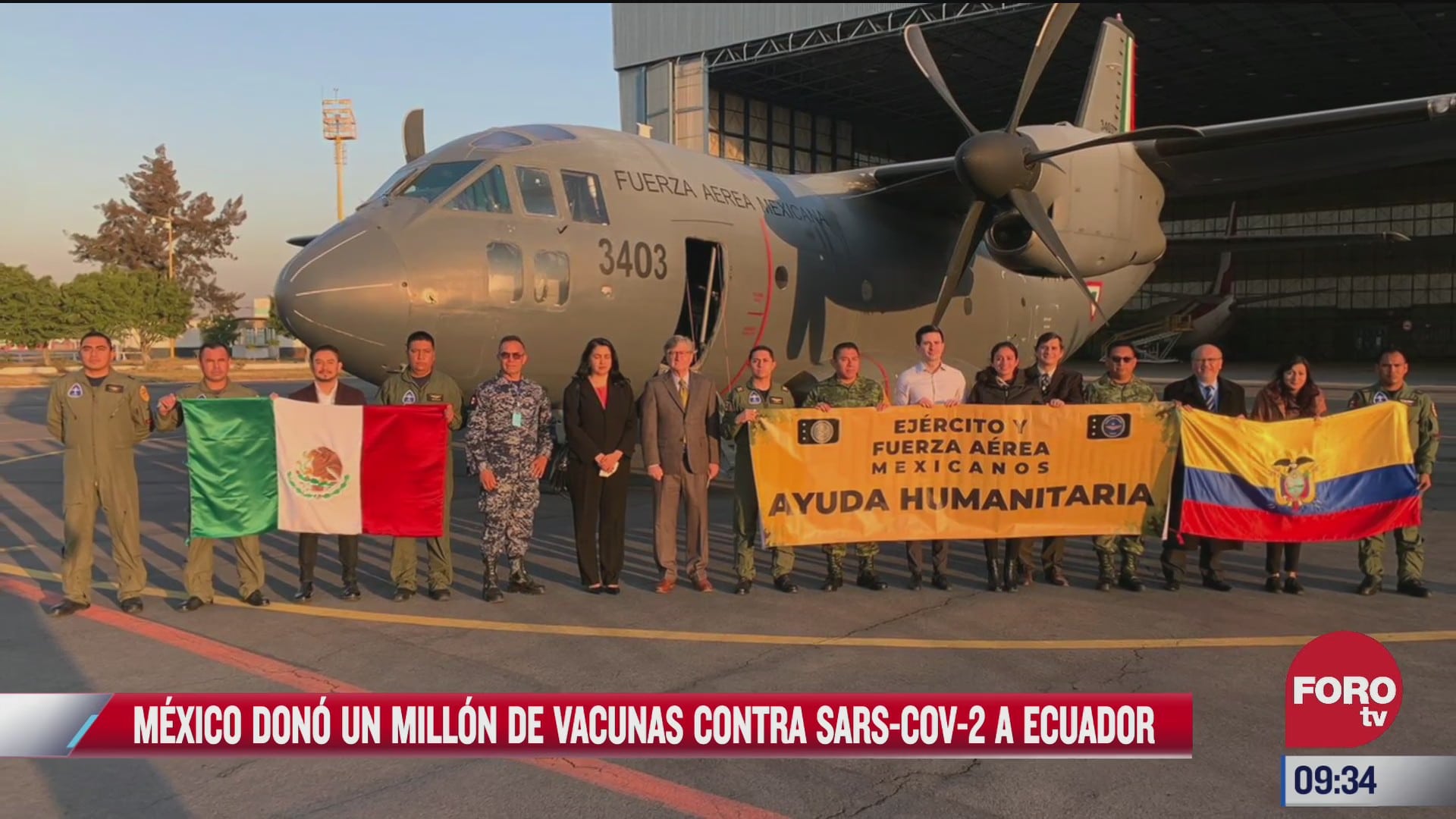 mexico dona un millon de vacunas contra covid a ecuador
