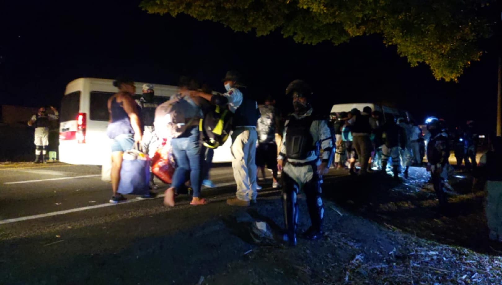 Rescatan a 114 migrantes en Chiapas