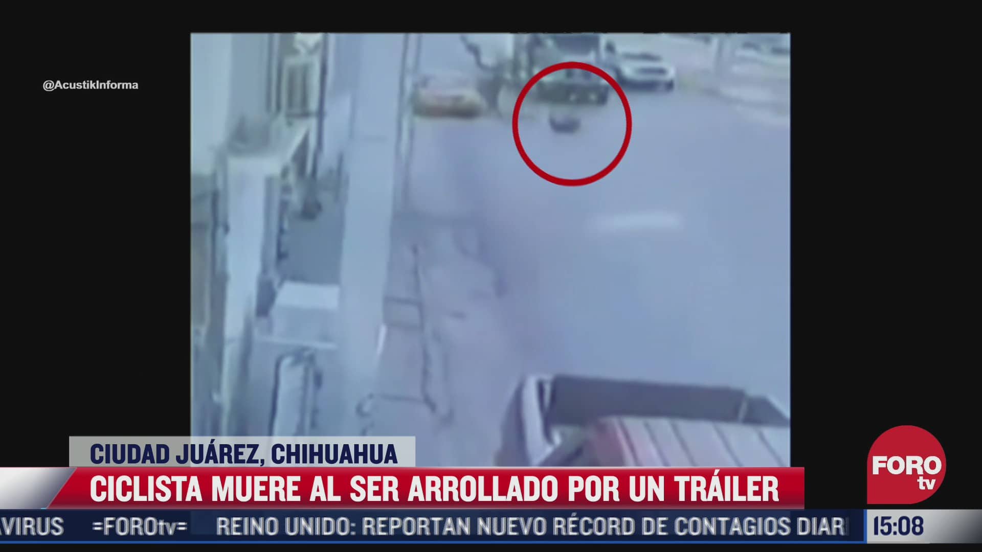 muere ciclista atropellado por trailer en cd juarez chihuahua