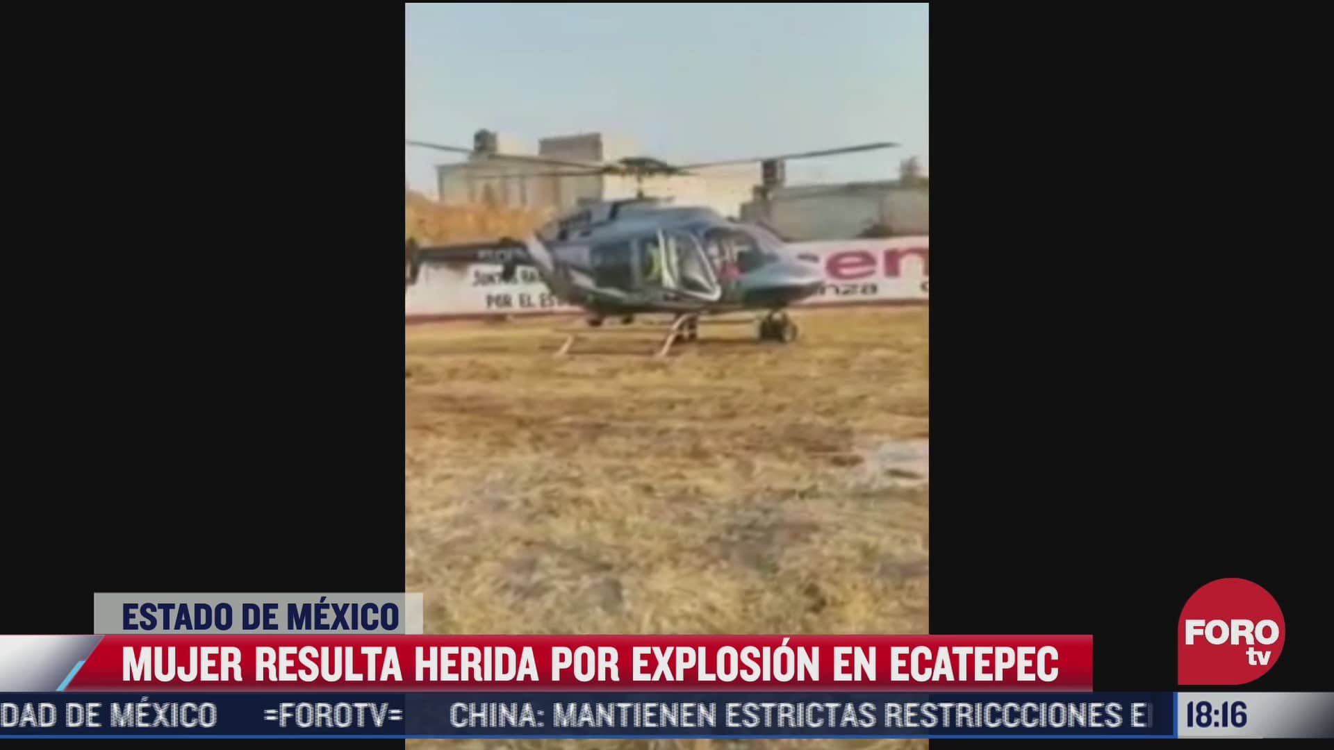 mujer resulta herida por explosion de gas en ecatepec