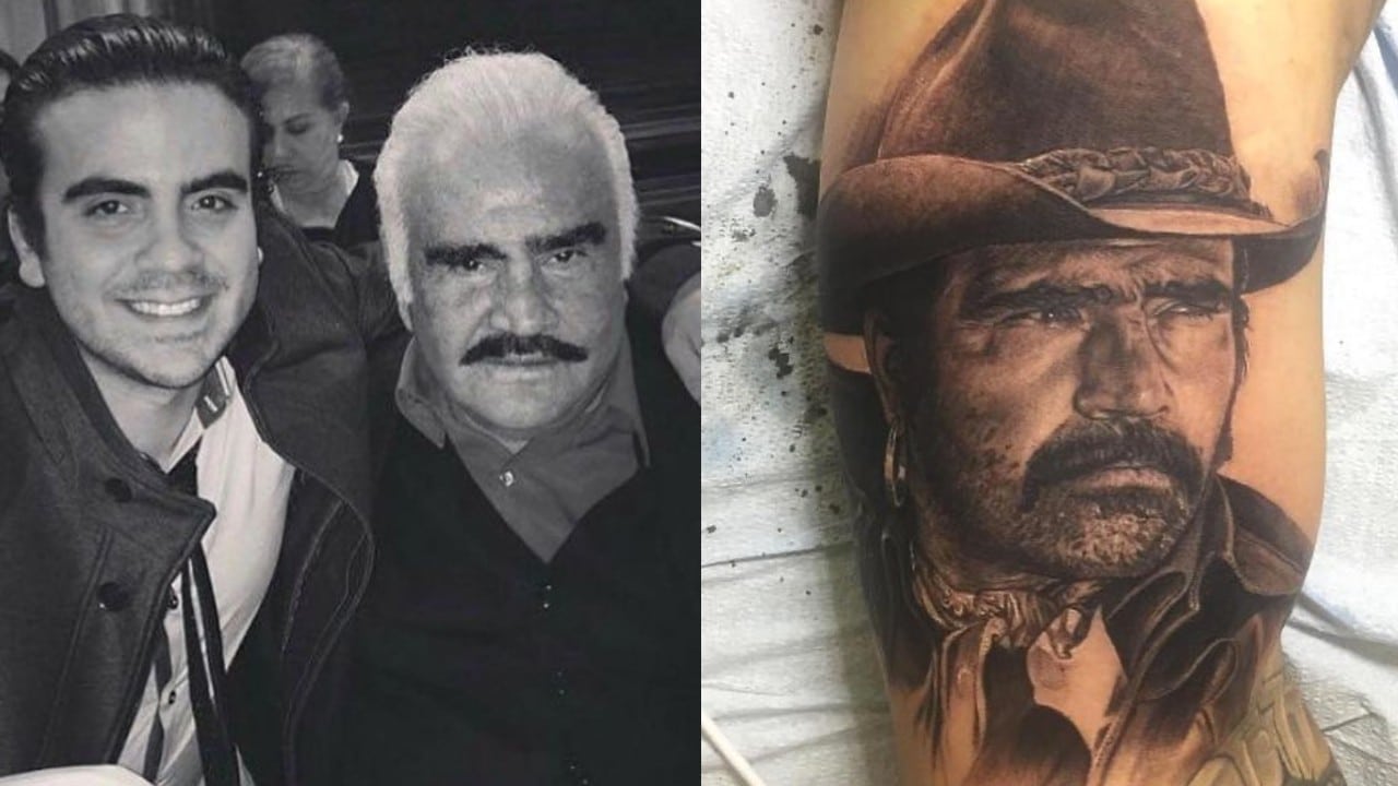 Tatuaje nieto Vicente Fernández